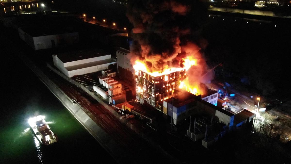 Пожар в датацентре