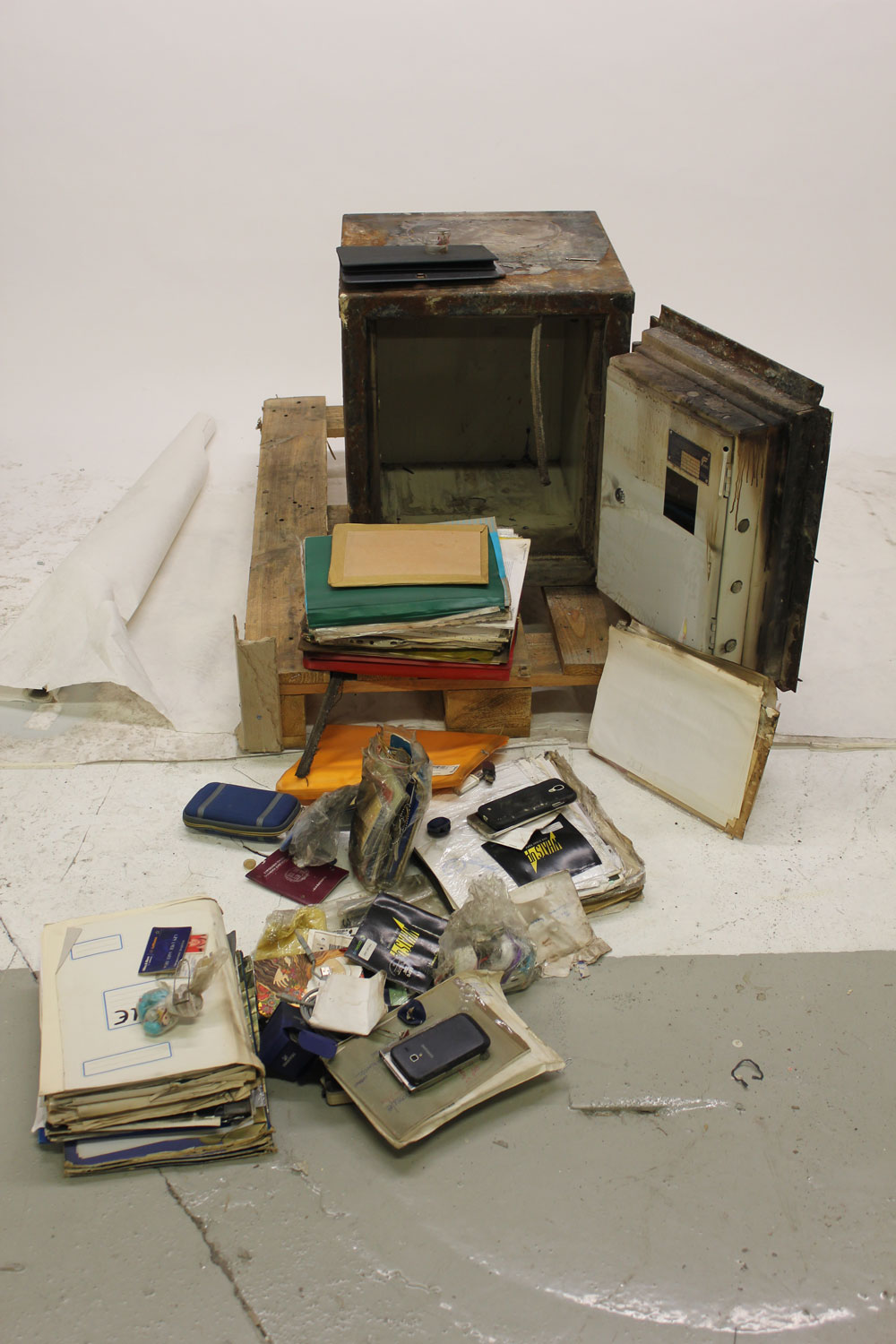 Сейф KASO после пожара