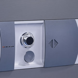 Панель KASO E-300 при механическом замке