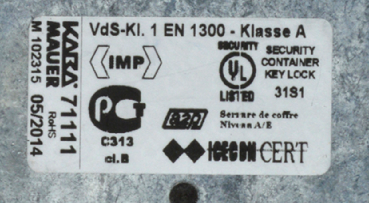 Липовая сертификация замка Mauer