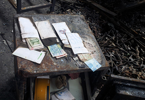 Последствия пожара в Корее, г. Yongin City