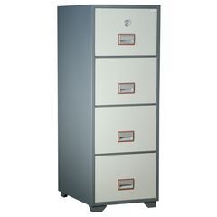 Diplomat DFC4000, DFC - вариант: 4 ящика, DFC - исполнение: Стандартный, DFC - запирание: 1 кл. замок, DFC - оборудование: Под А4, фото ТРЕЗОР