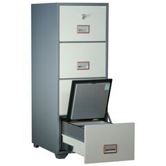 Diplomat DFC4000, DFC - вариант: 4 ящика, DFC - исполнение: Стандартный, DFC - запирание: 1 кл. замок, DFC - оборудование: Под А4, фото , изображение 3ТРЕЗОР