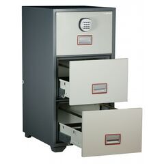 Diplomat DFC3000E, DFC - вариант: 3 ящика, DFC - исполнение: Стандартный, DFC - запирание: 1 эл. замок, DFC - оборудование: Под А4, фото , изображение 3ТРЕЗОР