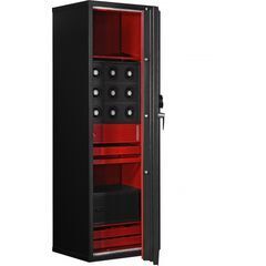 Сейф Kaso PTK E3 350SE, Версия PTK: Чёрный электронный с интерьером, фото , изображение 3ТРЕЗОР