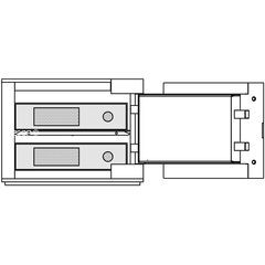 Bordogna Brixia 1, Вариант исполнения: Чёрный, фото ТРЕЗОР