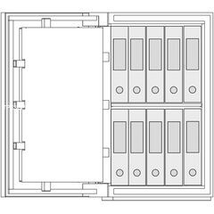 Bordogna Brixia TRE 4 white левосторонний, Вариант исполнения: Белый левосторонний, фото , изображение 4ТРЕЗОР