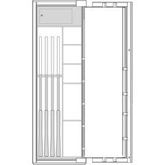 Премиум оружейный интерьер для BRIXIA 8, фото ТРЕЗОР