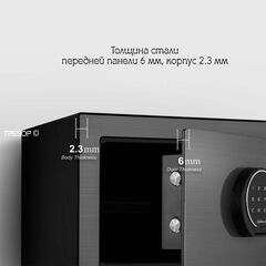 Diplomat Combi5 чёрный, Цвет: Чёрный титан, фото , изображение 5ТРЕЗОР