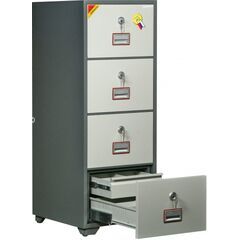 Diplomat DFC4000 K4D1, DFC - вариант: 4 ящика, DFC - исполнение: Стандартный, DFC - запирание: 4 кл. замка, DFC - оборудование: С 1 доп. ящиком, фото , изображение 2ТРЕЗОР