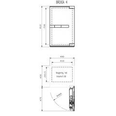Bordogna Brixia 4 бежевый, Вариант исполнения: Бежевый, фото , изображение 3ТРЕЗОР