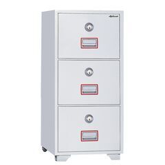 Diplomat DFC3000, DFC - вариант: 3 ящика, DFC - исполнение: Стандартный, DFC - запирание: 1 кл. замок, DFC - оборудование: Под А4, фото , изображение 2ТРЕЗОР