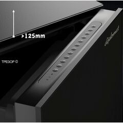 Diplomat HANA Metal Titanium Black, Декоративная панель: Titanium Black, фото , изображение 4ТРЕЗОР