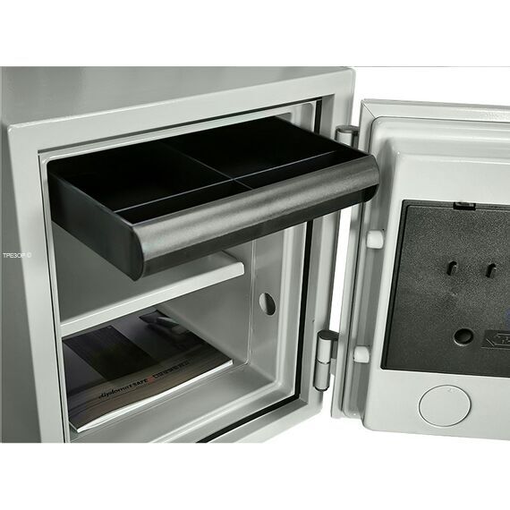 Огнестойкий сейф Diplomat 125, Вариант исполнения: С ключевым и комбинационным замками, фото ТРЕЗОР